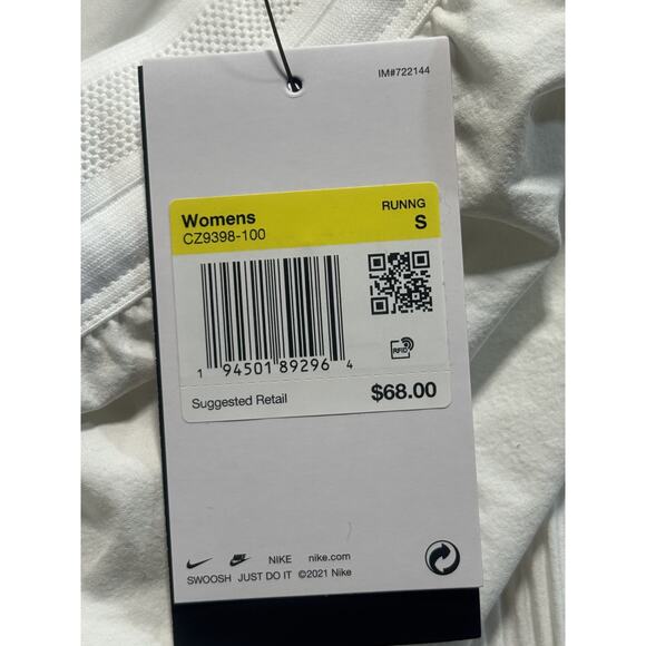 Nike AeroSwift Flyvent Running Training Shorts Women's Sz S White Brand New - Picture 7 of 8